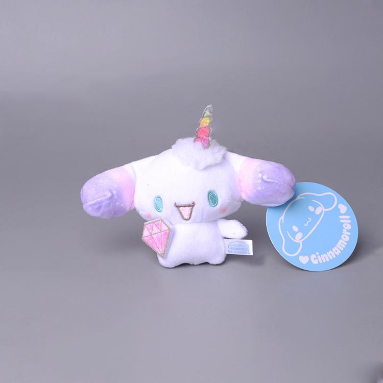 Dog Cinnamon Doll Pendant Featuring An Ice Cream Diamond Lollipop Design