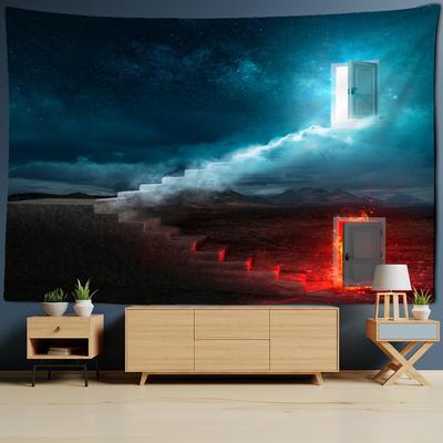 Gate of Time Tapestry Wall Hanging Psychedelic Witchcraft Hippie Tapiz Abstract Dormitory Home Decor