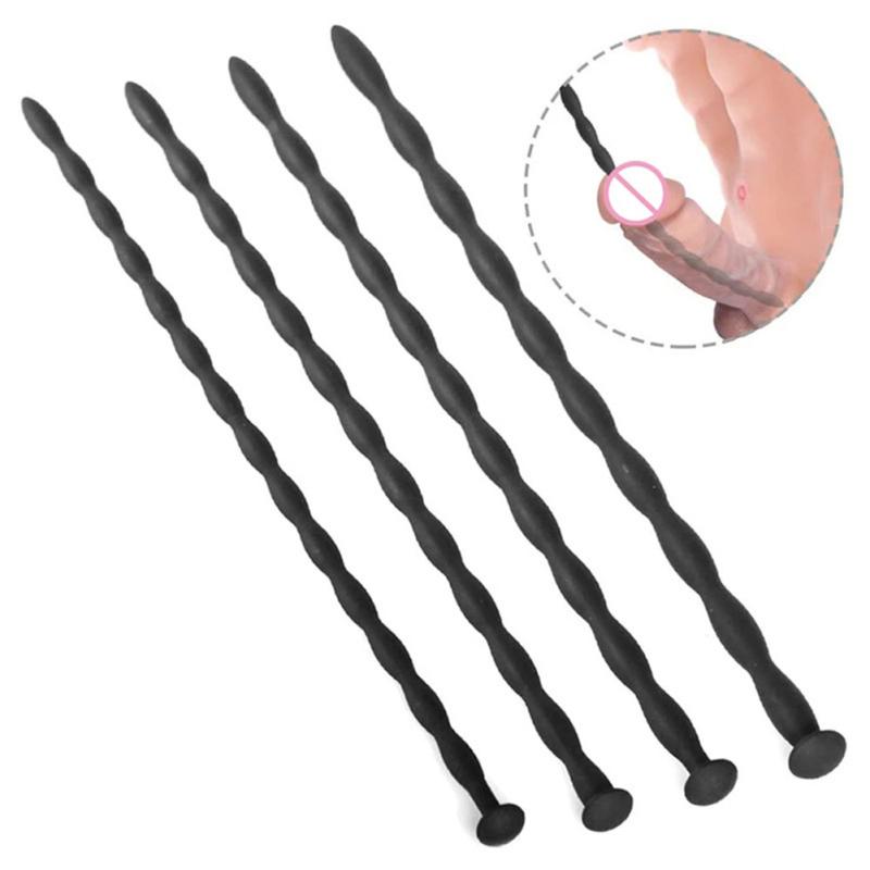 Waterproof Silicone Horse Eye Stick Urethral Stimulator Plug Phallus Stimulates Homosexuality
