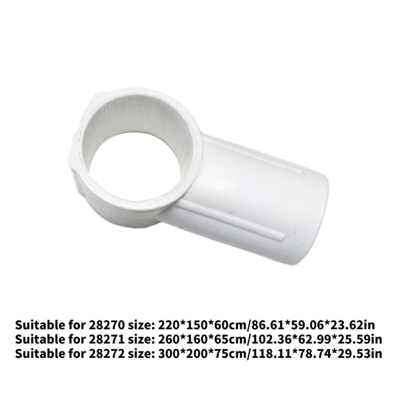 Swimming Pool Hose Connector Light weight Leakproof Tees Joint Coupling Adapter for Pool Attachments Easy to Install