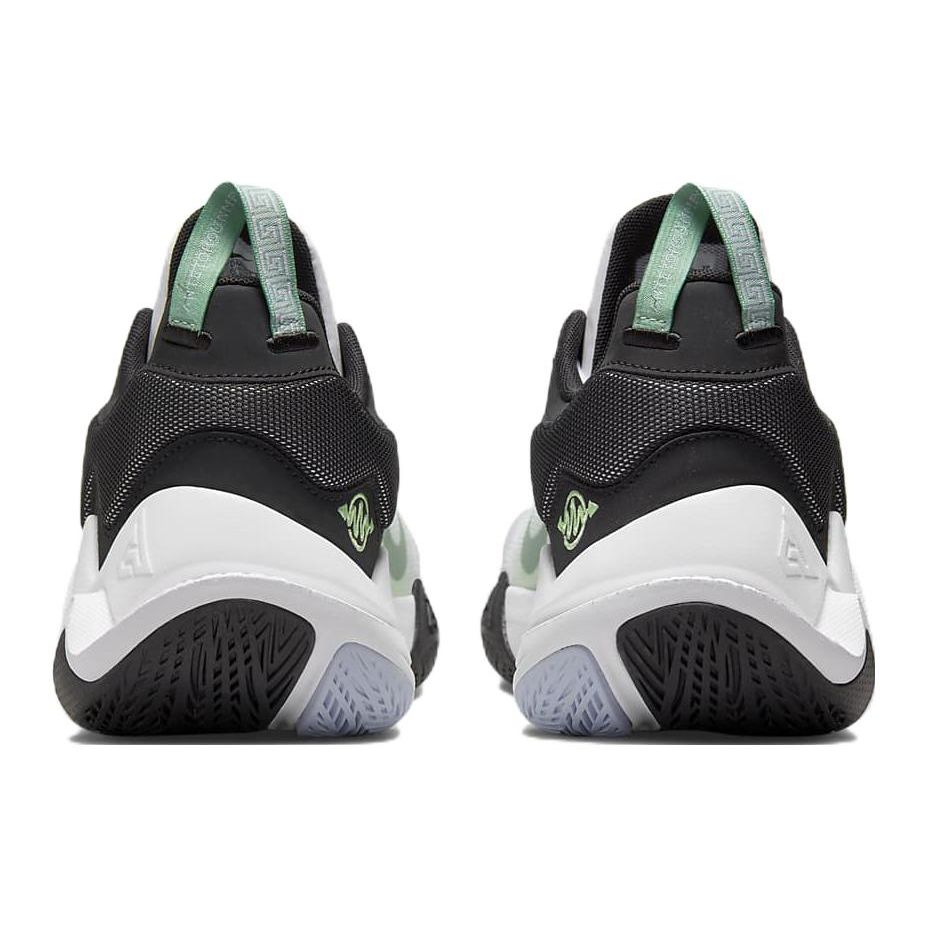 Nike Giannis Immortality 2 Bílá Černá Volt Unisex Tenisky Barely-Volt Grey-Fog DM0825-101