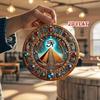 Vintage Metal Wall Art Eye of Horus Egyptian Sign for Pub Cafe Decor