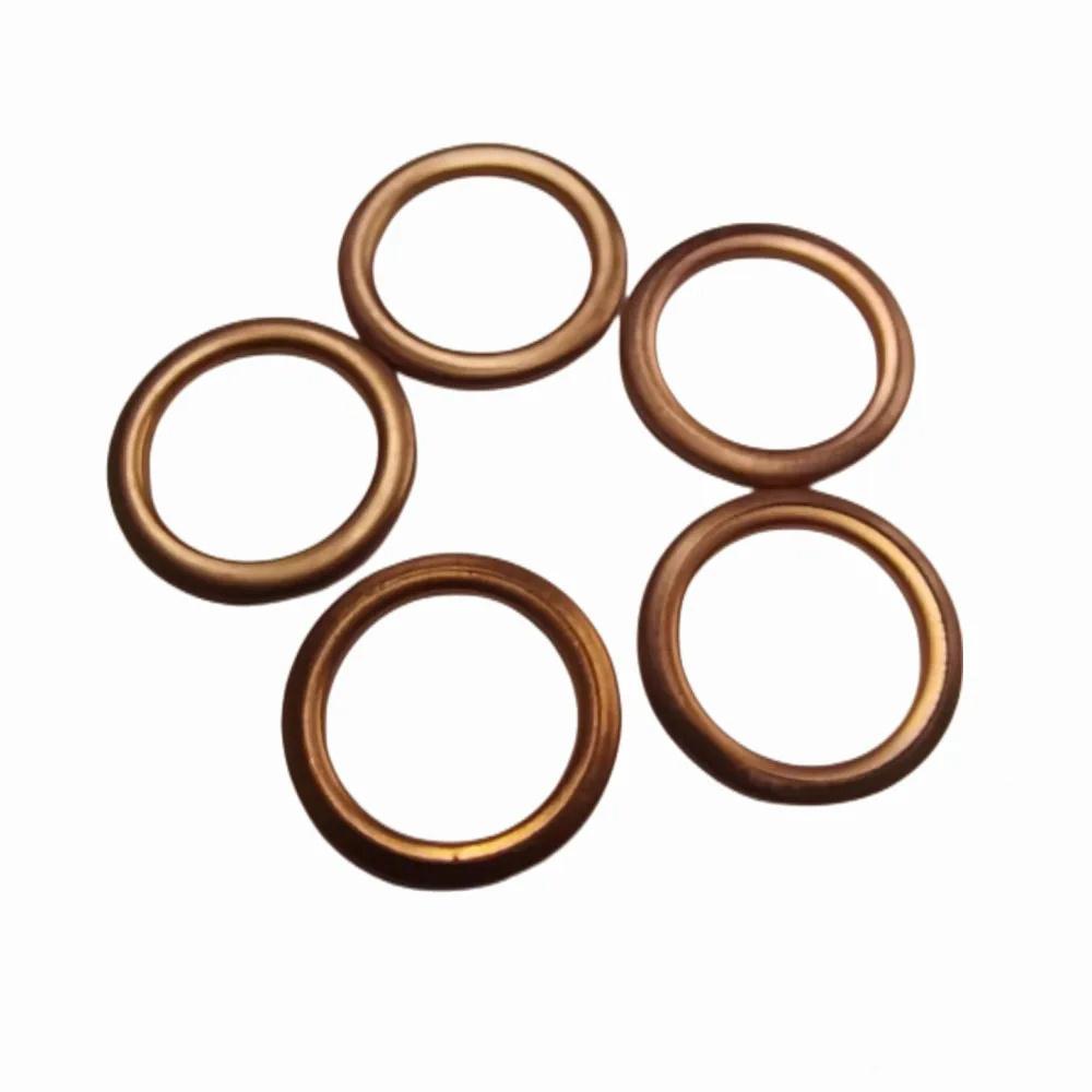 5pcs Engine Drain Plug Gasket 031338 FOR Peugeot 206 301 307 408 508 3008 607 407 307SW 308S Citroen C3 C4 PICASSO 1.6 16V