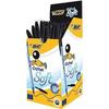 Stylo-bille - BIC - Cristal Soft - Non Rétractable - Noir - Boîte De 50