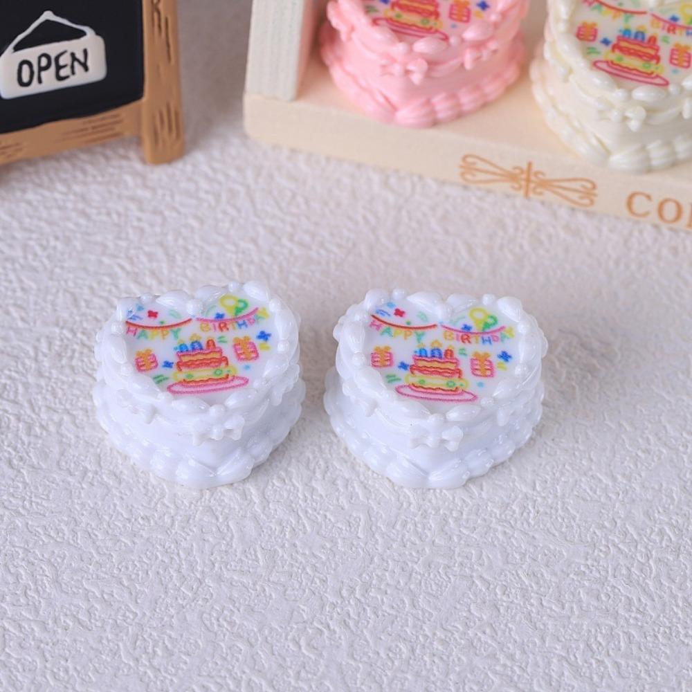 20pcs DIY Simulation Cake Handmade Miniature Food Toys Kawaii Doll Accessories  Art Supply