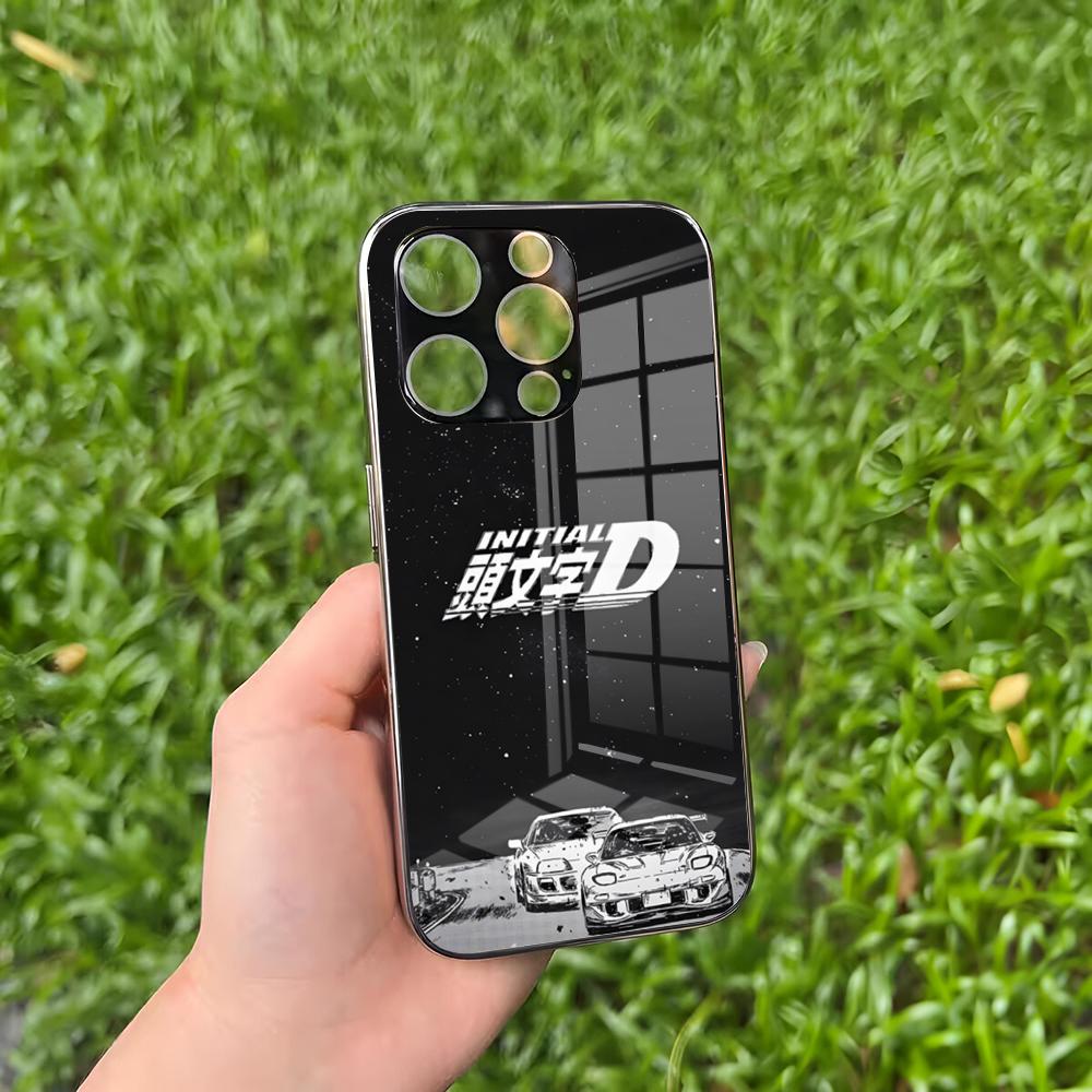 Fashion AE86 Phone Case For IPhone 16 15 14 13 12 11 Pro Max Plus Mini MagSafe Glass Cover