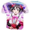 Casual Short-sleeved Fashion Printed Top Loose T-Shirts Women’s