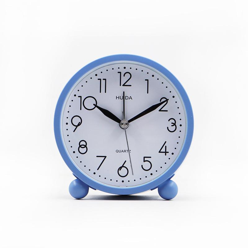 Alarm Clock Student Creative Fashion Children's Bedside Bedroom Small Alarm Clock Desk Learning Clear Large Font Clock Table