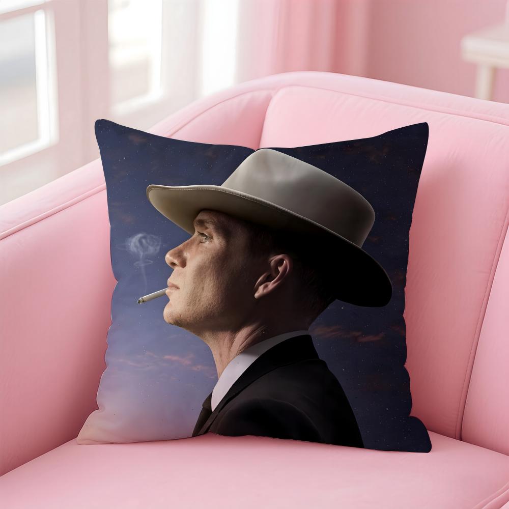 o-Oppenheimer Singer Cushion Cover Comfortable Reversible Pillow Cover Ideal for Car Sofa Bedroom & Beyond