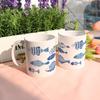Cc631-Design Tasse 2er-Pack-Blauer Fisch