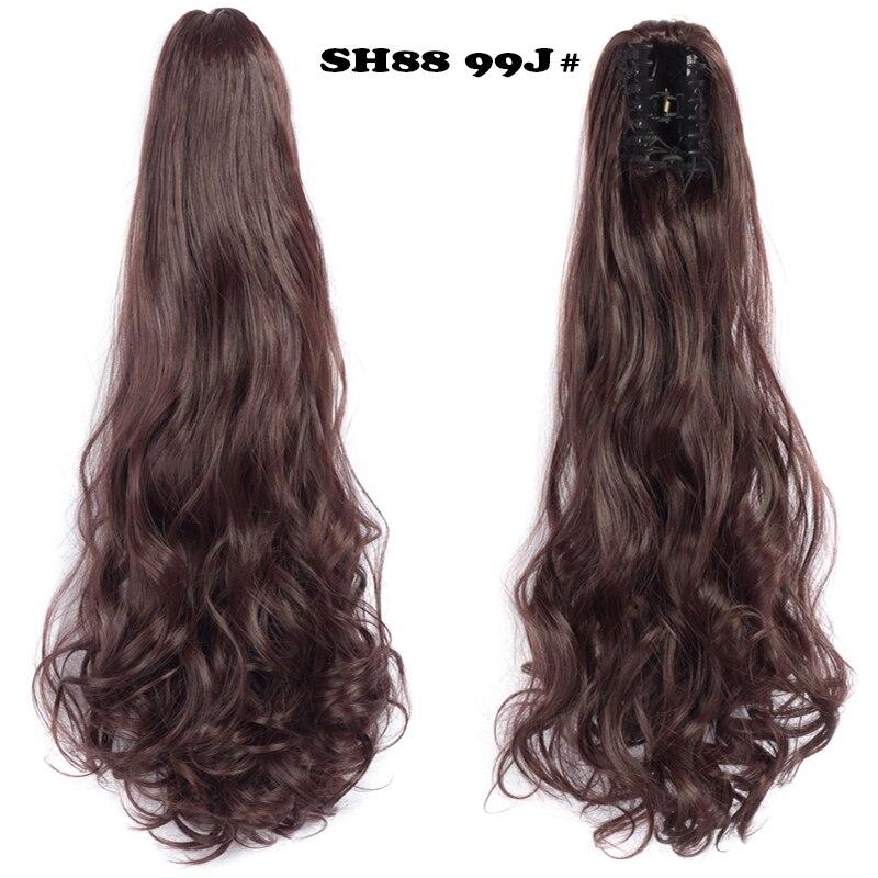 MERISIHAIR Synthetische Klaue Clip In Pferdeschwanz Haarverlängerung Lange Pferdeschwanz Enxtension Haar Für Frauen Pferdeschwanz