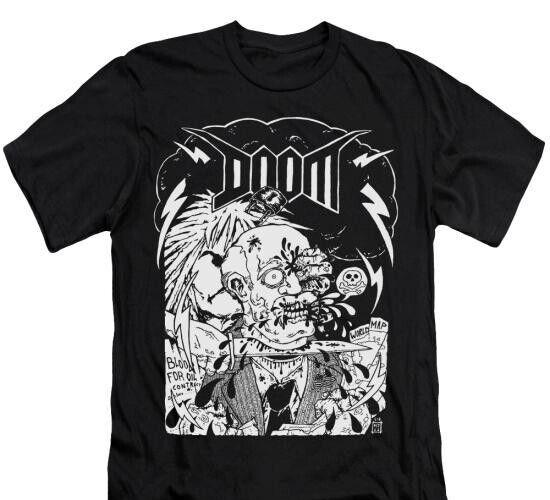 Doom - Band Merch T-Shirt, Music Band Indie Rock Punk Gothic Unisex tee