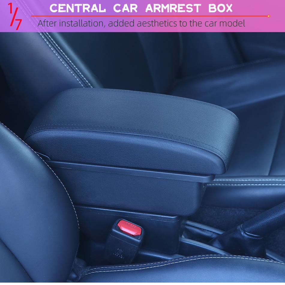 For Volkswagen T-CROSS Armrest Box For Volkswagen TCROSS Car Armrest Storage Box Dedicated Retrofit parts Interior Accessories
