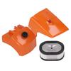 Air Filter with Cylinder Cover Set Plastic Replacement for Stihl 066 MS660 MS650 Chainsaw 000 120 1654