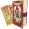 60 Pezzi/set Anime Captor Kinomoto Sakura Cosplay Carte dei Tarocchi Gioco da Tavolo Oggetti di Scena