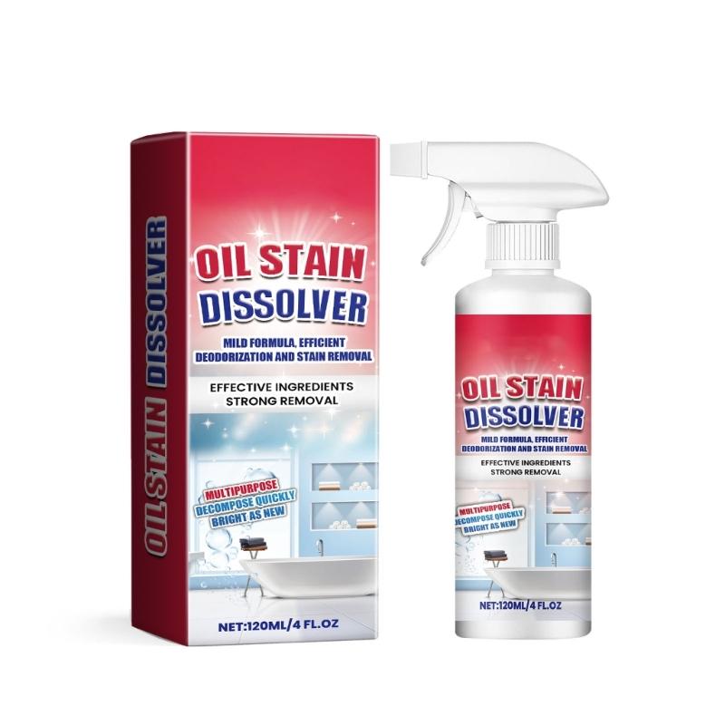 Kitchen Countertops Cleaner Degreaser Agent for Stubborn Grease Kitchen Convenient Oil Stain Cleaner 1