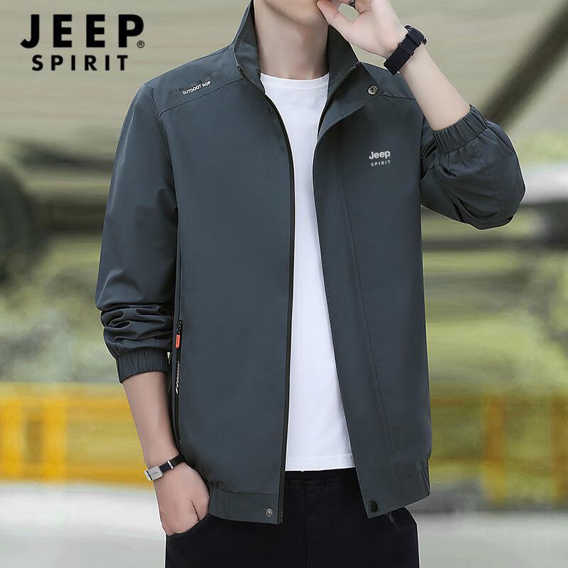 JEEP SPIRIT Men's Casual Slim Fit Jacket