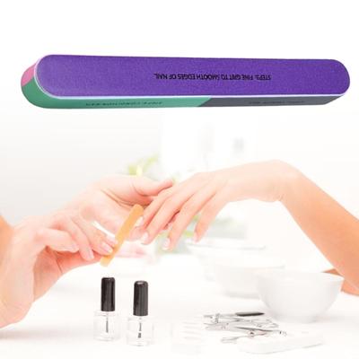 Professional 7 Sided Manicure File Flexible Sandpaper For Precise Nail Care Gentle On Cuticles And Tips