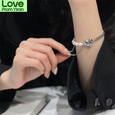 Bracelet For Women French Vintage Freshwater Pearl Love Bracelet Women 'S Minimalist Personality Style