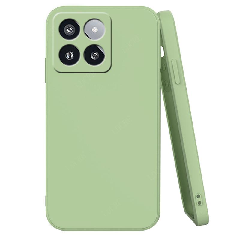 For Cover Xiaomi 14T Pro Case Mi 14T Pro Capas Original Liquid Silicone Shockproof Soft TPU Case For Mi 13 T 13T 14T Pro Fundas