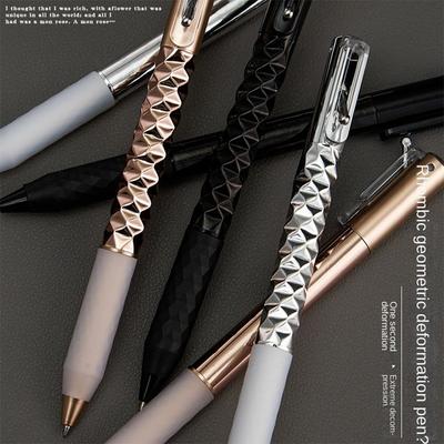 Formänderungs-Dekompressionsstift, 0,5 mm, schwarze Tinte, neutraler Stift, interessantes Schreibwerkzeug, Geschenk