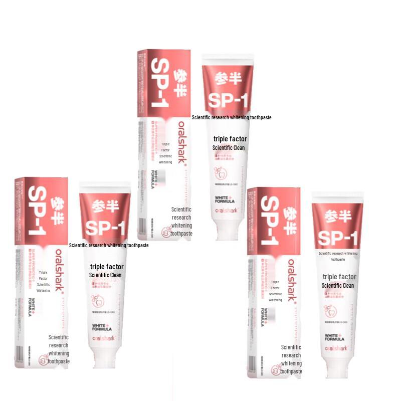 Oralshark Mountain Jasmine Whitening Toothpaste