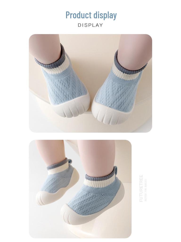 Spring & Autumn Infant Non-Slip Soft Sole Knitted Shoes for Boys & Girls (1-3 Years)