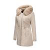 Women's Hooded Coat Ladies Winter Cotton Coat Thickened Warm Jacket