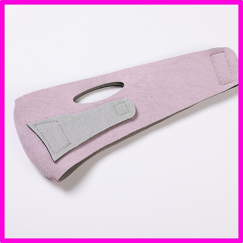 SEEYOUTH V-Lijn Elastisch Verband: Pluche Gezichtsvormend & Kaaklijn Verstevigend Masker met Wolkengevoel