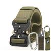 4.5cm Men's Nylon Tactical Belt for Outdoor Sports and Military Training, Customizable Logo