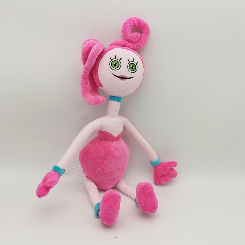 Poppy Playtime Mommy Long Legs Plush Toy Pink Spider Mommy Soft Stuffed Doll with Long Bendable Arms and Legs Game Plushie for Fans Kids Birthday Gift