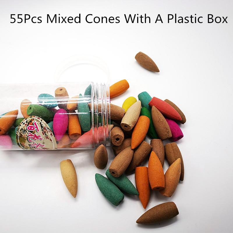 

+10/20 конусов в подарок, керамическая курильница для благовоний «Водопад», вариант для смешанных конусов для благовоний (Размер горелки L и размер M)