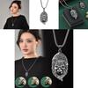 Elegant Vintage Style Necklace With Striking Sun Wukong Pendant Suitable For Both Men And Women
