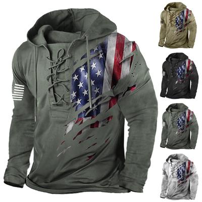 Ropa de fitness Suéter periférico para hombre Camiseta de manga larga con capucha