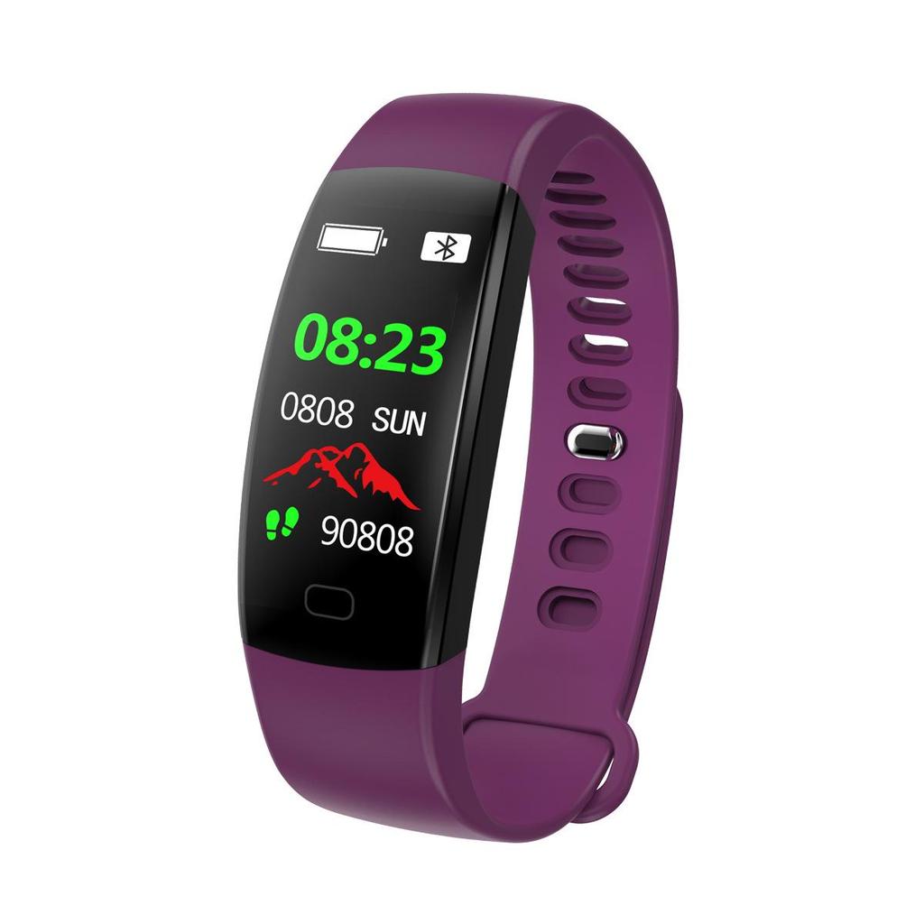 Jumei Dai F64HR Smart Sports Bracelet: Heart Rate Monitor, Color Screen, Long Battery Life.