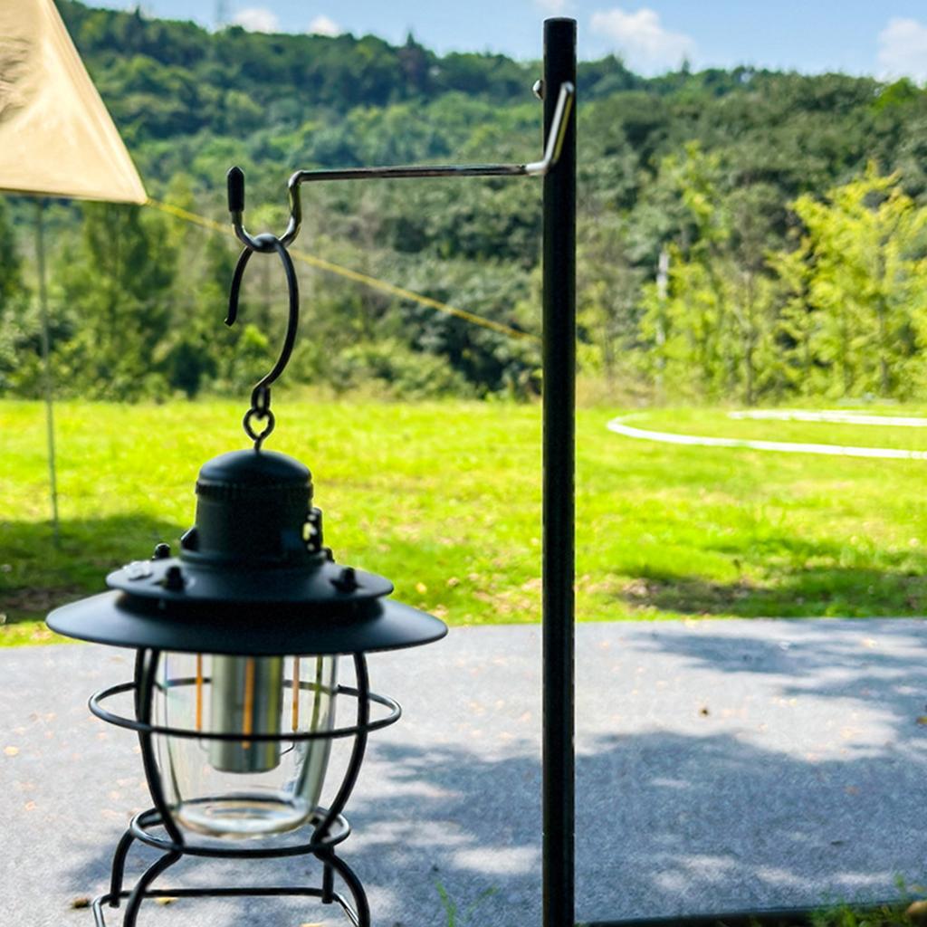Leichter Campinglampenständer Tragbarer Outdoor-Tischlampenaufhänger Gestell Zeltlichthalter Einfach zu installieren
