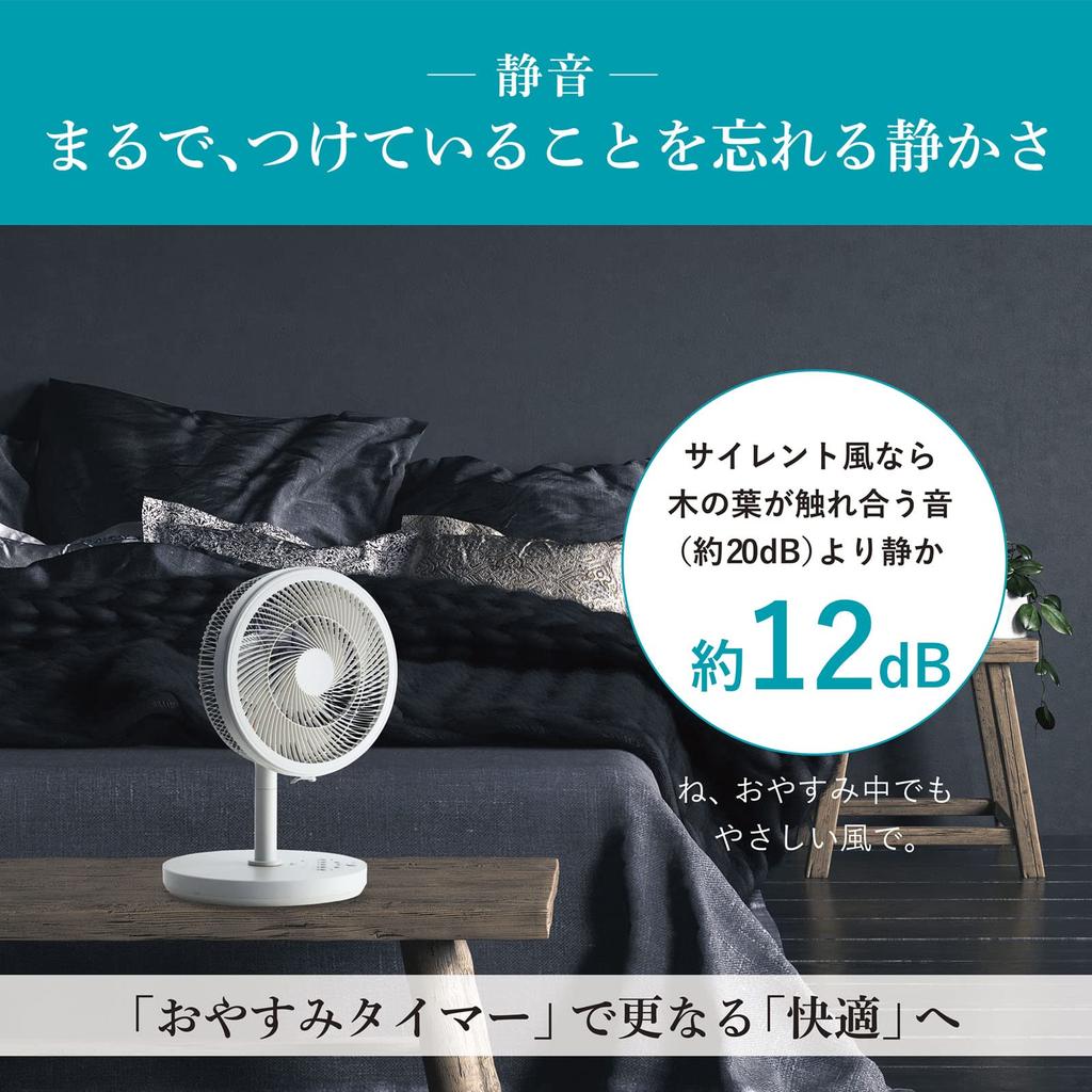 Mitsubishi Electric Fan 5 Levels of Air SEASONS 3D Charcoal Black Circulator, Quiet, Volume, 2WAY, Swing, R30J-DDC-K