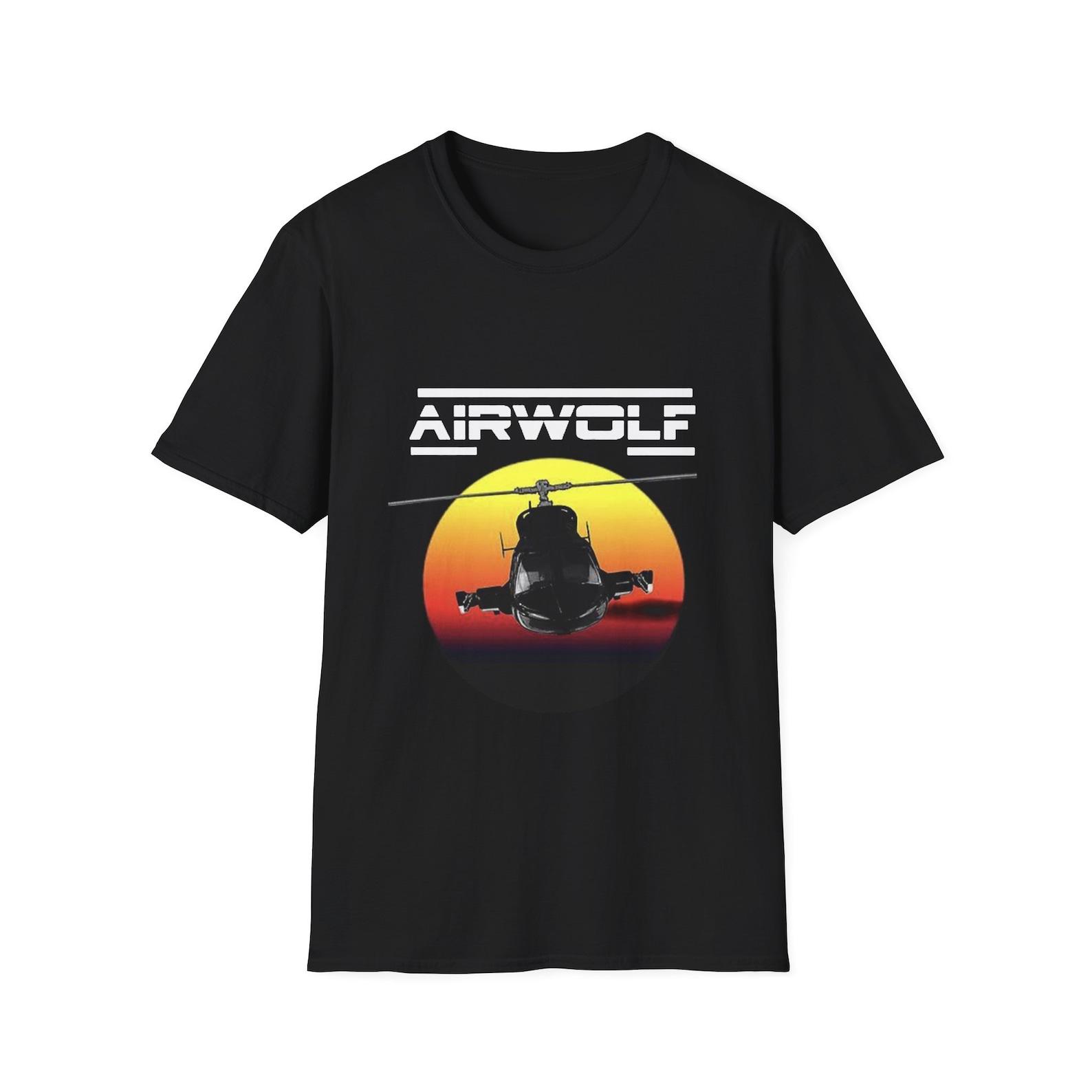 AIRWOLF - Unisex Softstyle T-Shirt 140