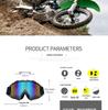 Off-Road Motorcycle Goggles: Windproof Lens for Helmets, Skiing, and Outdoor Riding.