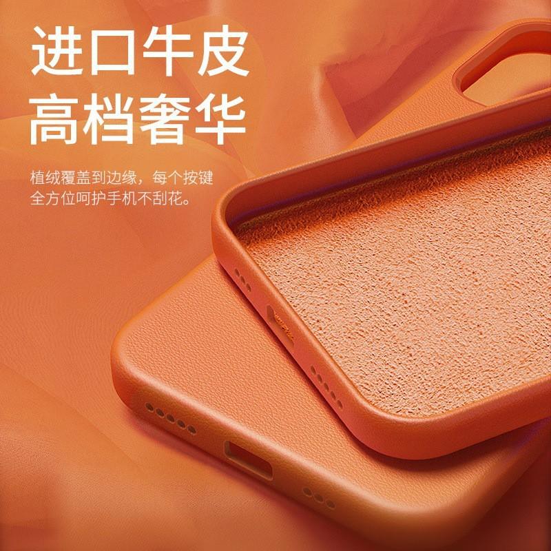 Leather Magnetic Phone Case With Animation IPhone 14 Pro 13 Full Body Protection