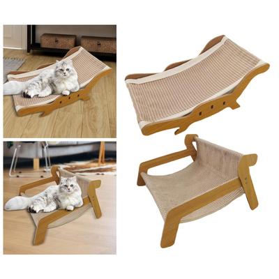 Cat Scratcher Bed Sofa Shaped Modern Playing Sleeping Cat Furniture Cats Bed