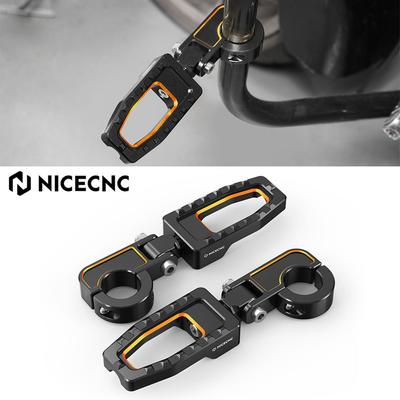 NICECNC For Harley Street Glide FLHX 2006-2023 Street Glide Special/CVO Road King FLHR 2014-2023 Engine Bumper Footpeg Footrest