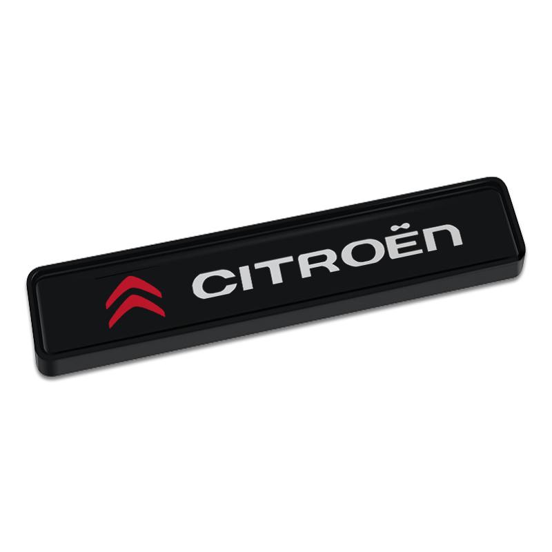 1Pcs Car Decorative Light LED Front Hood Grille Emblem Badge Decor For Citroen C4 C3 C5 C1 C2 Berlingo Celysee Cactus Picasso Aircross