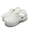 Clogs Crocs white Classic Platform