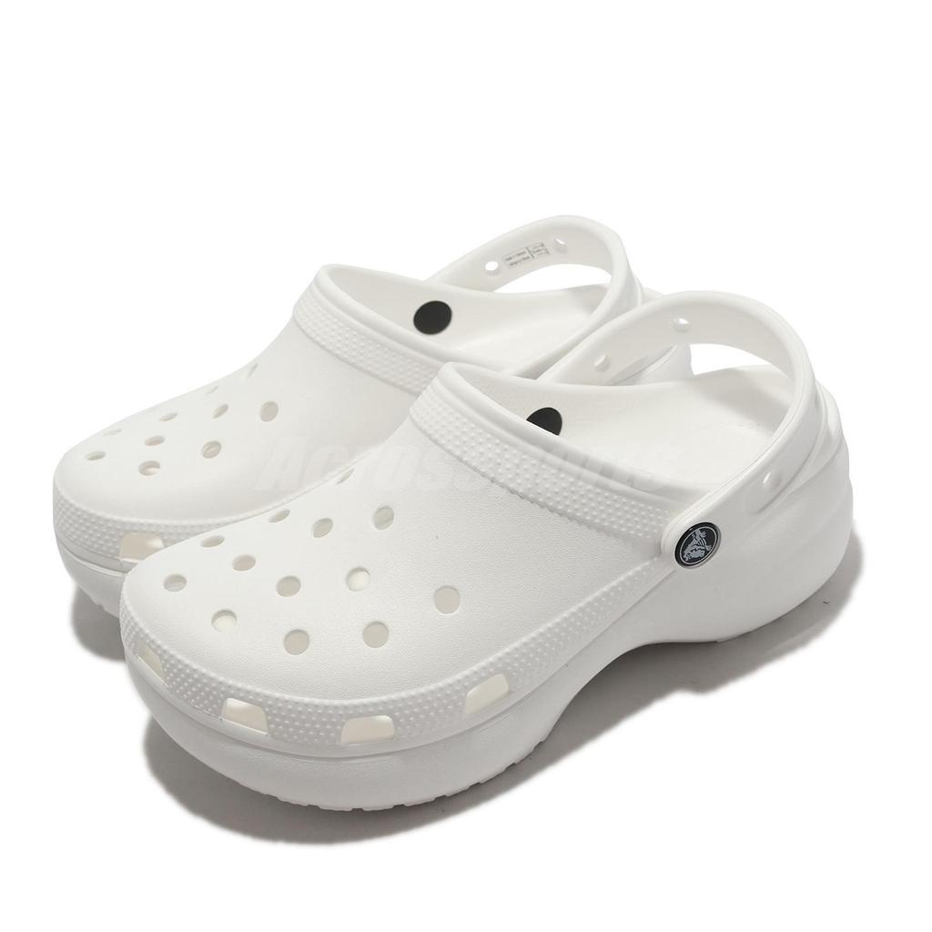 Clogs Crocs white Classic Platform