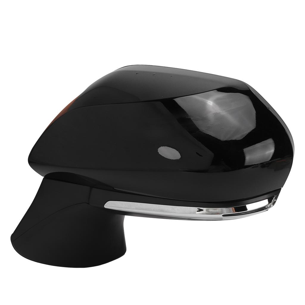 Gloss Balck Power Heated Side Mirror with Turn Signal Light for Camry XV70 2018?2022 Left