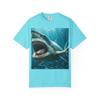 Shark Bit Adventure TShirt Casual Beachwear Animal Lover Gift Summer