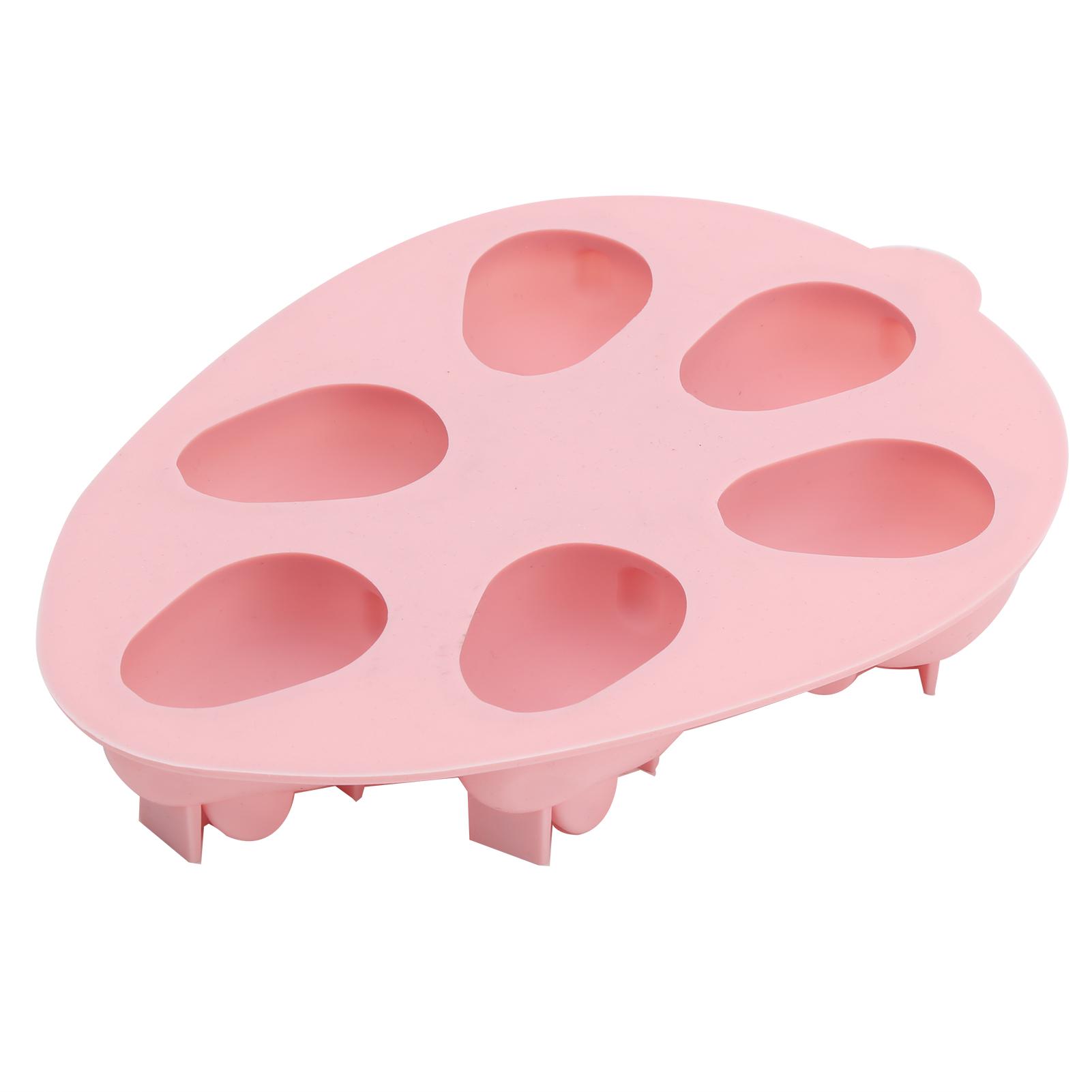 3D   Shape Silicone Mold Cake Baking Pan Hollow Ice Cream Chocolate Mold Tool