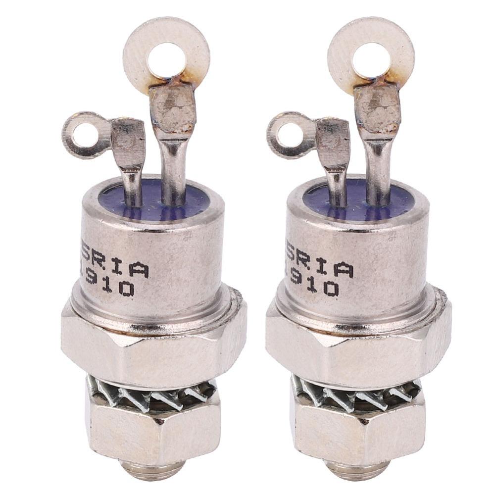 2 Pcs 6mm Stud 25RIA120 SCR 25RIA120 Thyristor Bolt Type Spiral Thyristor  Automatic Control System