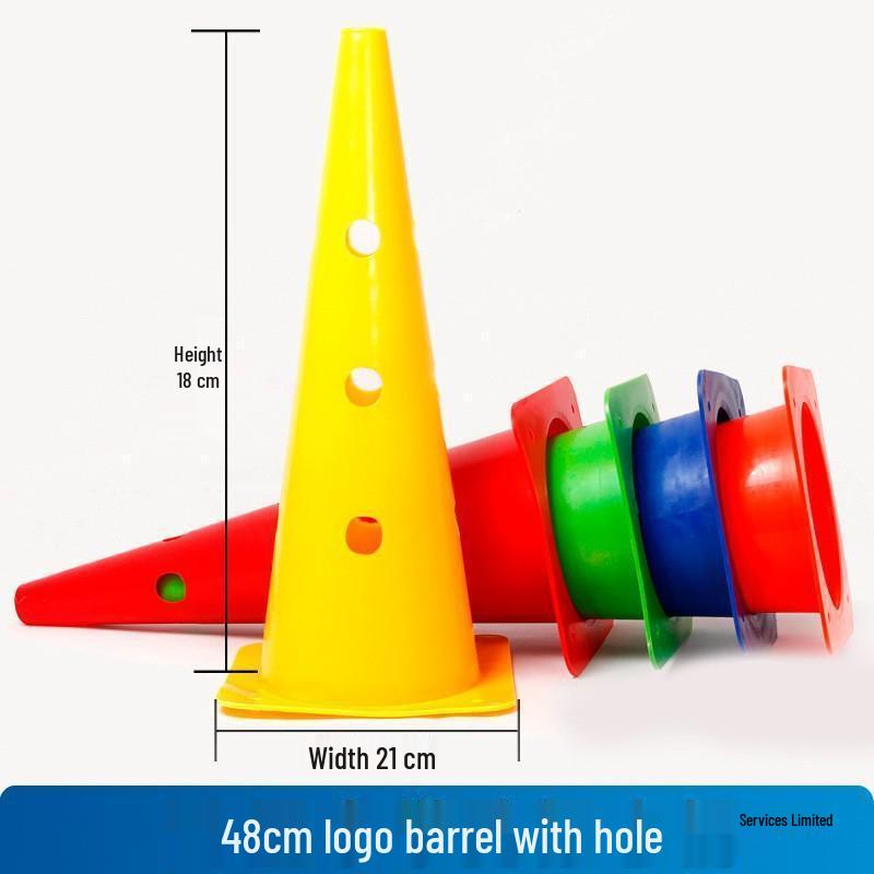 Basketball & Football Training Marker Cones | Skating & Traffic Obstacle Cones